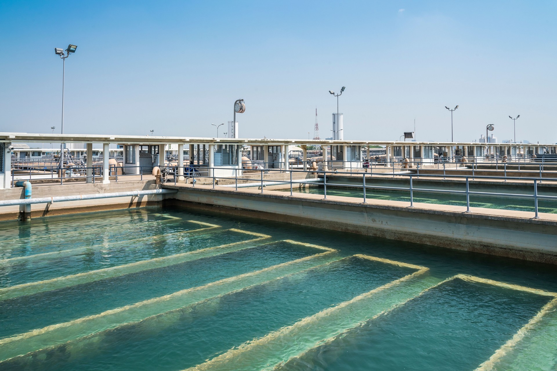 sewage treatment plant